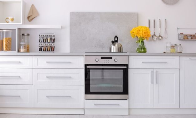 Fogão de Embutir Inox (Imagem: Reprodução/Shutterstock)