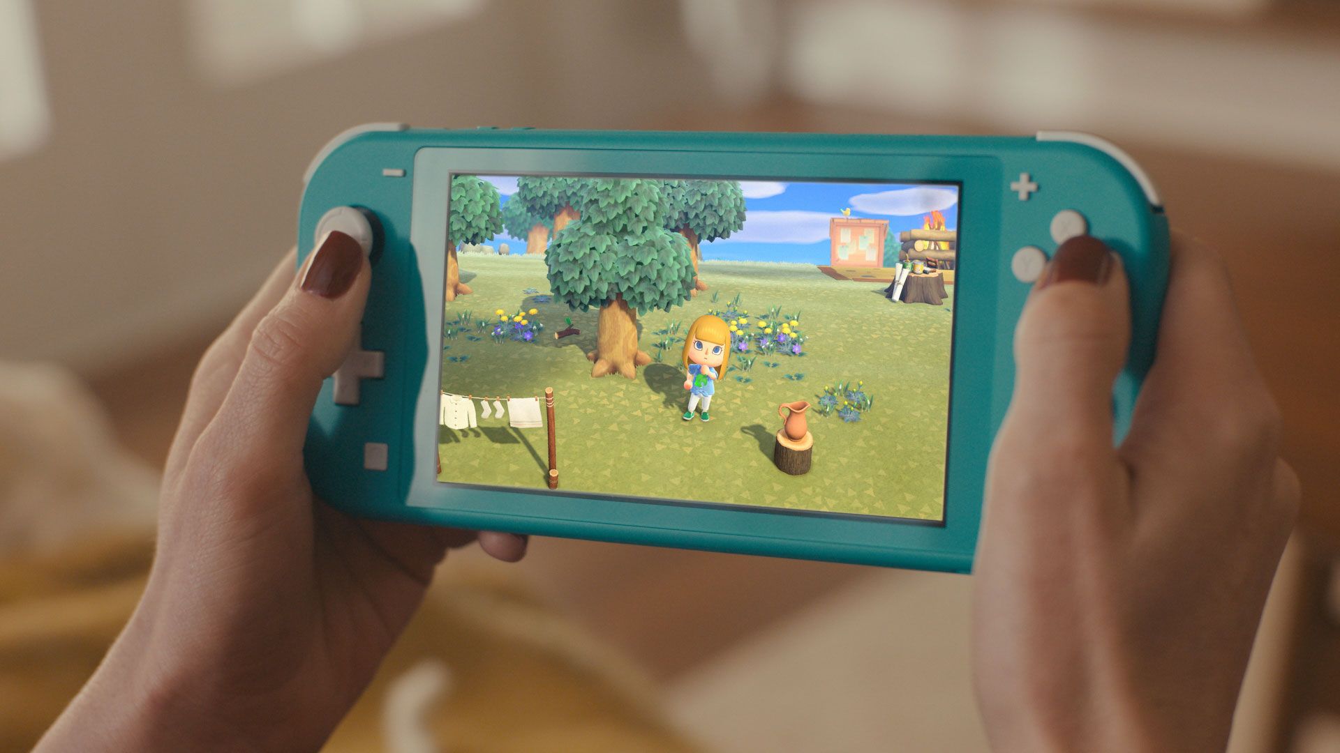 Nintendo Switch Lite é uma opção mais barata, mas com menos recursos. (Foto: Reprodução/Nintendo)