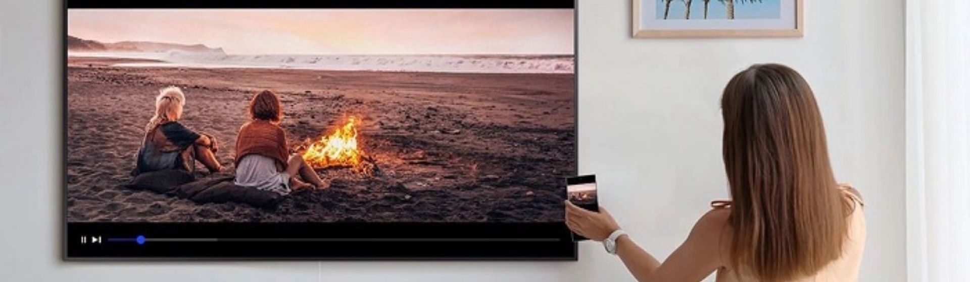 Como conectar iPhone na TV Samsung