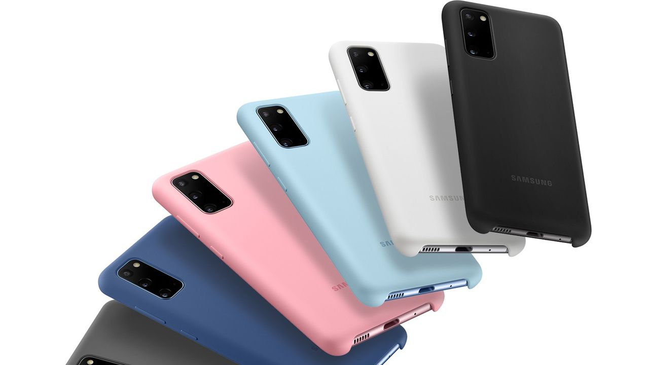 Capa de silicone para o Galaxy S20, da Samsung. (Foto: Divulgação/Samsung)