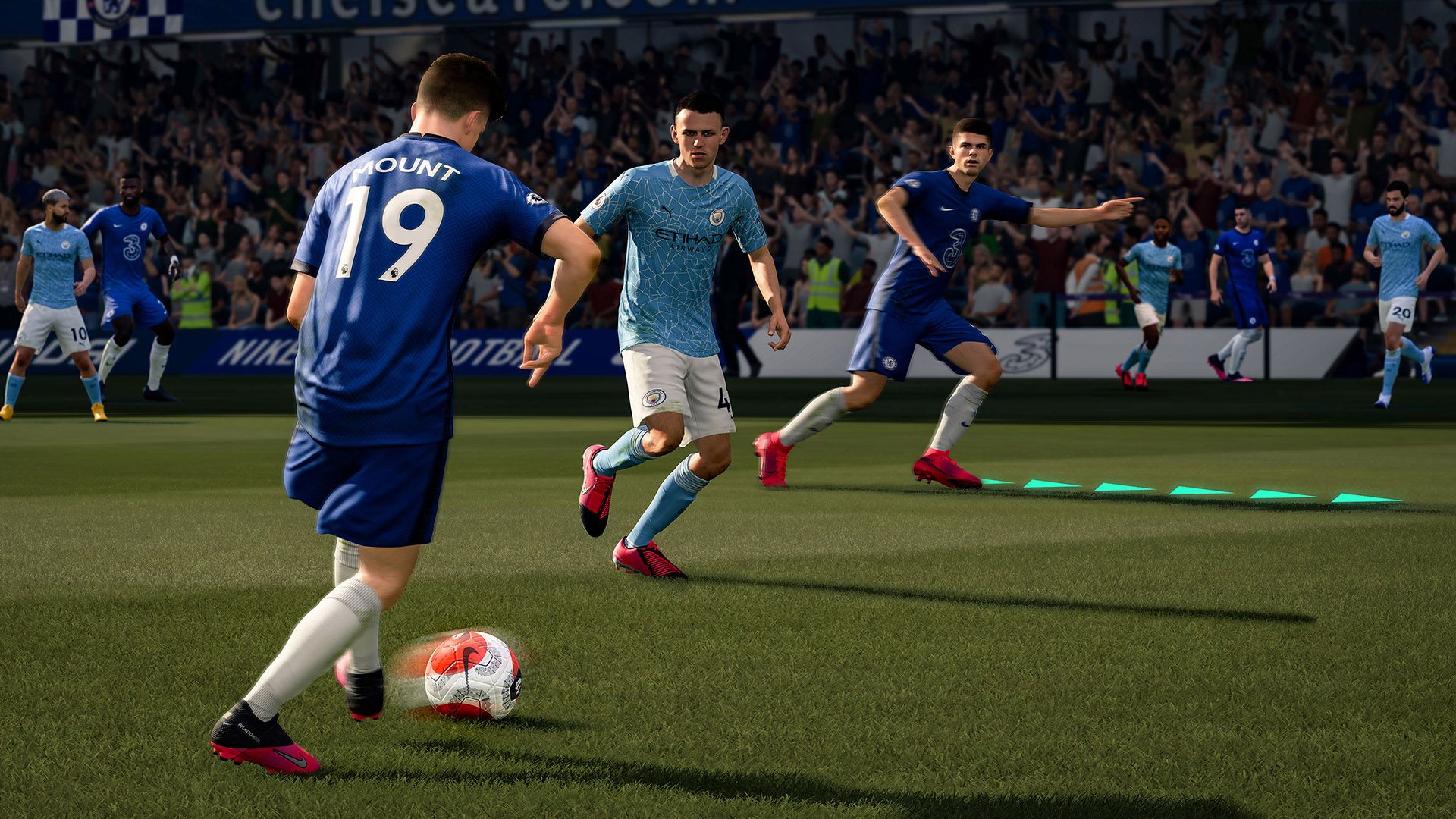 A jogabilidade sofreu alterações no FIFA 21 (Foto: Divulgação/Eletronic Arts)