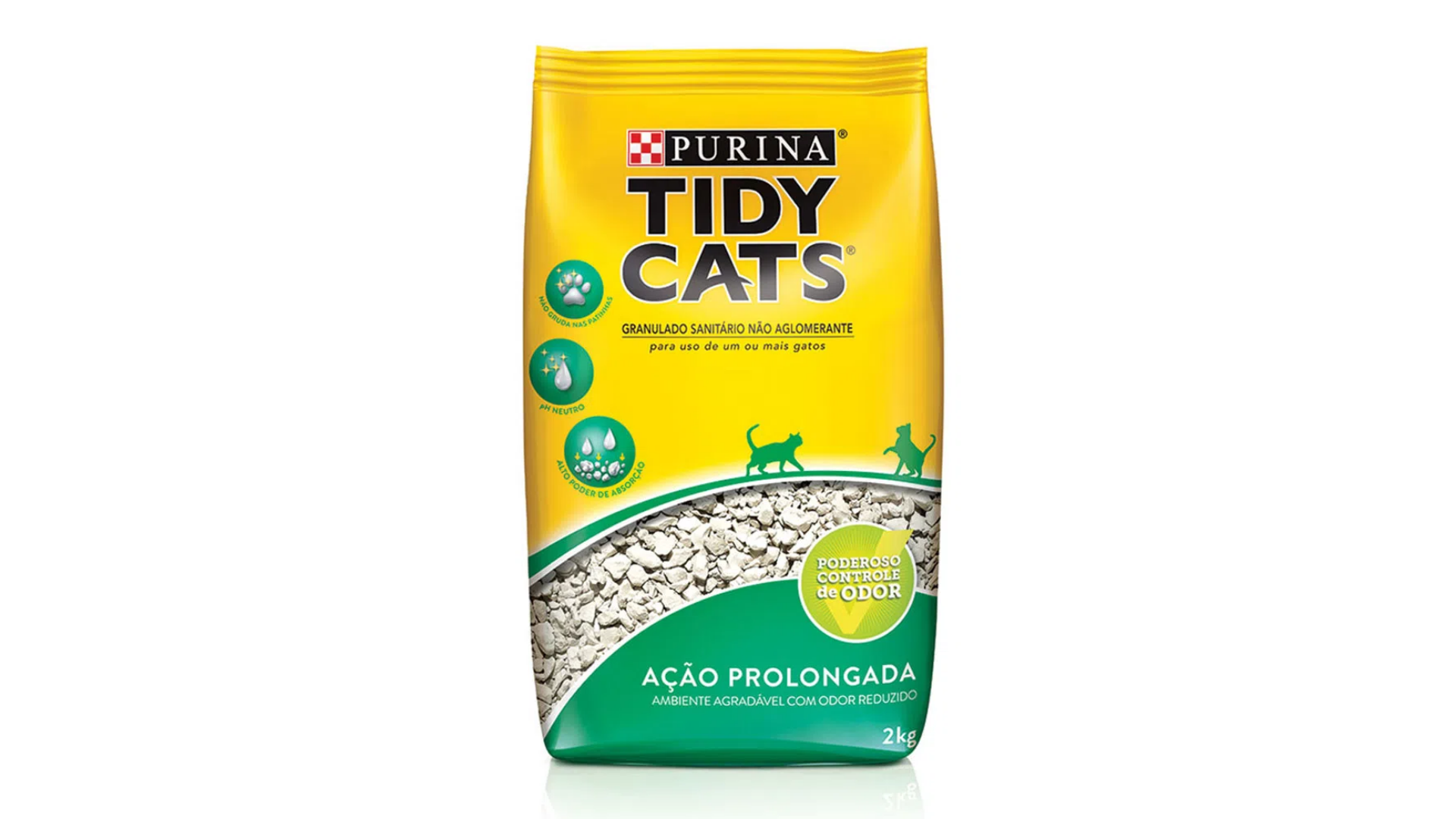 A areia para gato Purina Tidy Cats é boa para felinos em pós-operatório (Imagem: Divulgação/Purina)