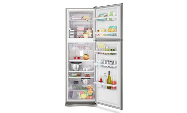 Geladeira Electrolux DF44S, integrante da nossa lista, tem ótima organização no freezer. (Imagem:Divulgação/Electrolux)