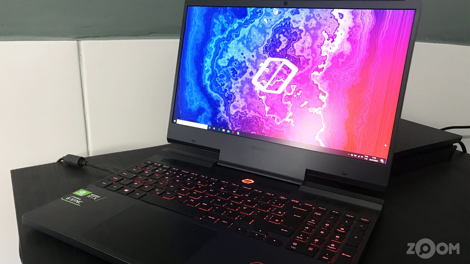Samsung Odyssey 2 é um dos notebooks gamer mais poderosos em 2020. (Foto: Murilo Tunholi/Zoom)