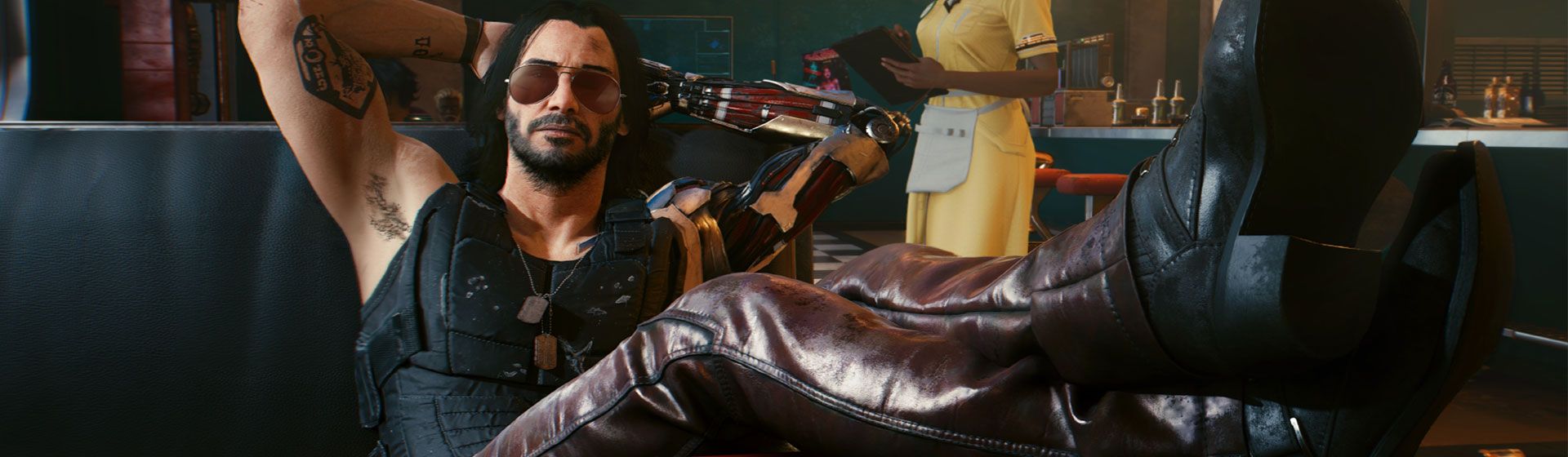 Capa do post: Cyberpunk 2077 recebe trailer com Keanu Reeves e gameplay inédita