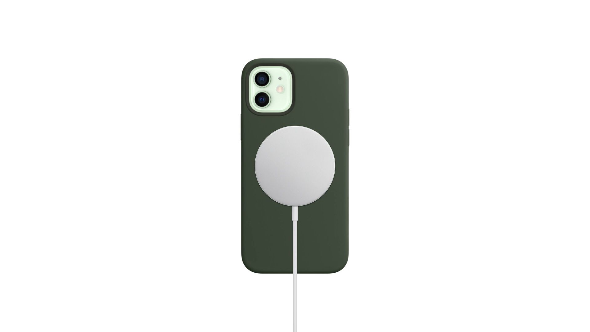 O iPhone 12 conta com carregamento com o recurso MagSafe (Foto: Divulgação/Apple)