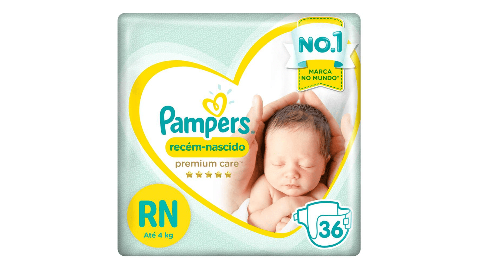 A fralda para recém-nascido Pampers Premium Care é uma das melhores do mercado (Imagem: Divulgação/Pampers)