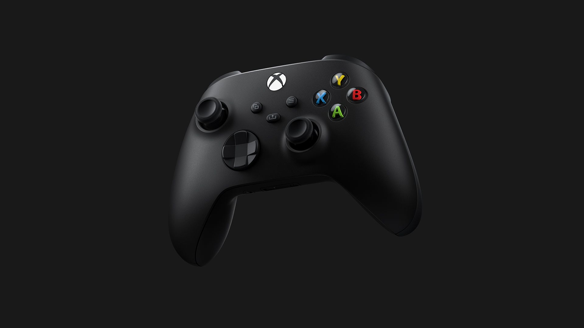 Controle do Xbox Series X não recebeu mudanças grandes no design, mas ganhou botão novo "Compartilhar". (Foto: Divulgação/Microsoft)
