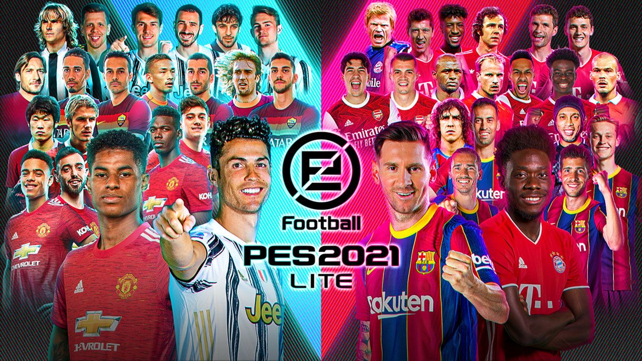 eFootball PES 2021 Lite traz versão gratuita do popular game de futebol com times e modos limitados (Divulgação: Konami)