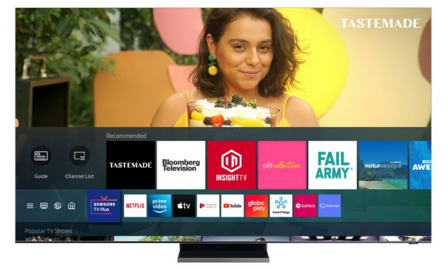 O Samsung TV Plus é um serviço exclusivo para consumidores da marca (Imagem: Divulgação/Samsung)