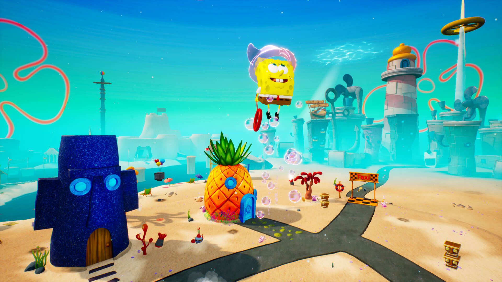 Bob Esponja Falling Adventure - Click Jogos