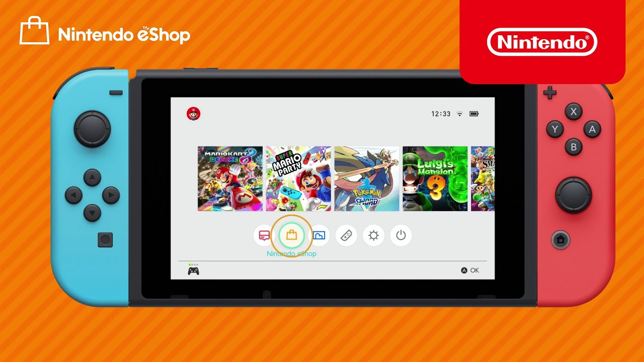 Nintendo eShop brasileira aceita gift card pré-pago para Switch