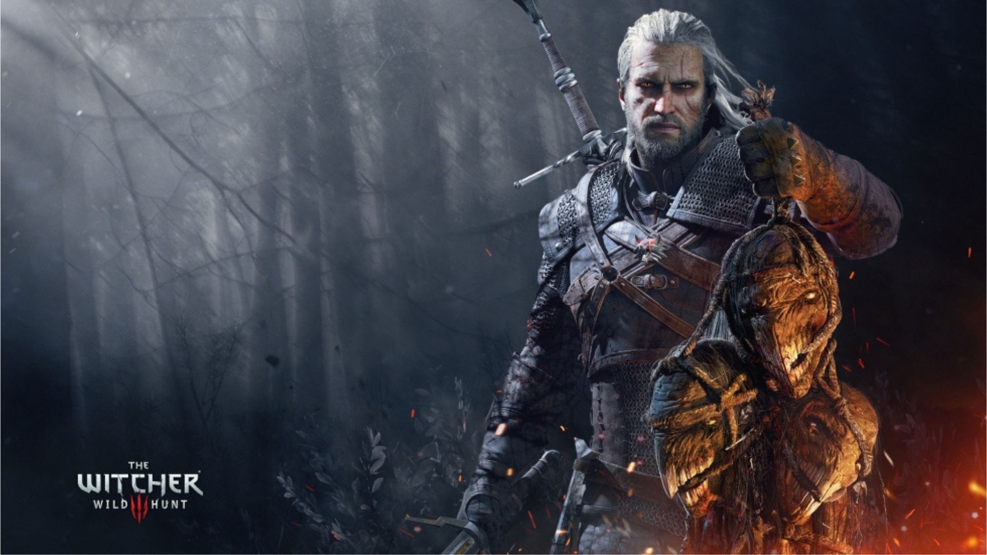Geralt em The Witcher 3(Divulgação/CD Projekt)