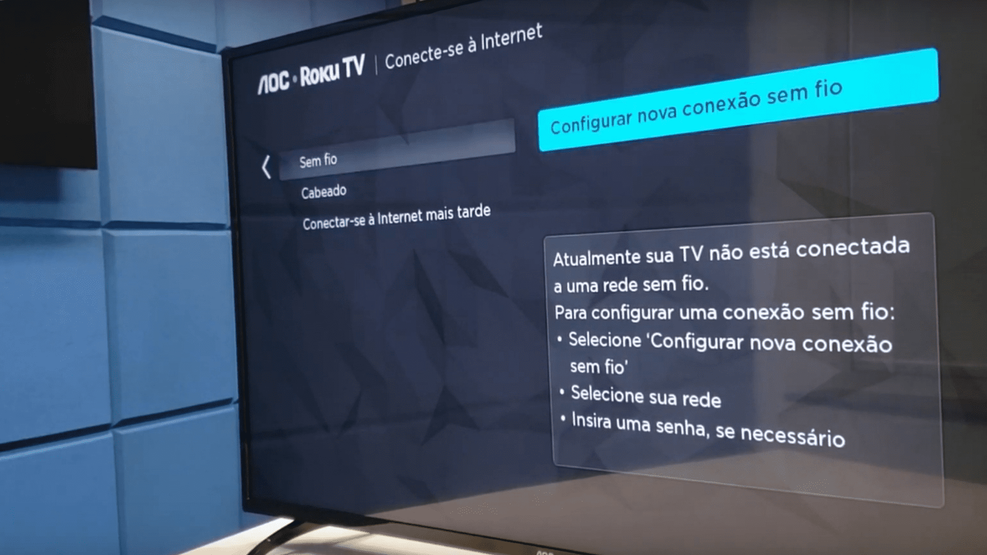 TV AOC Roku Como Baixar Aplicativos Tv Aoc Smart 