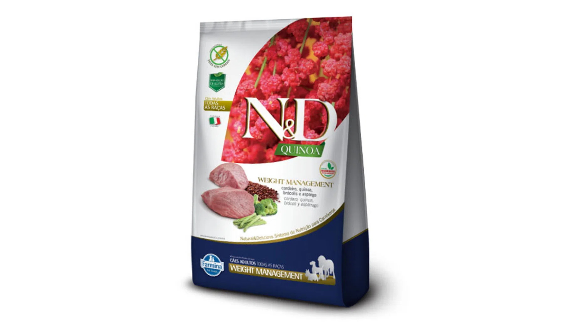 A ração Farmina N&D Weight é do tipo Super Premium (Divulgação/Farmina)