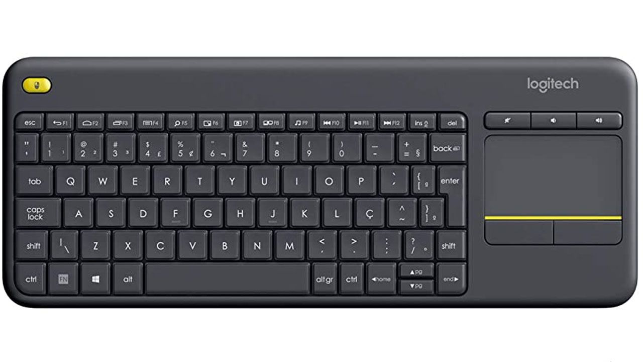 Teclado sem fio Logitech K400 Plus (Foto: Divulgação/Logitech)