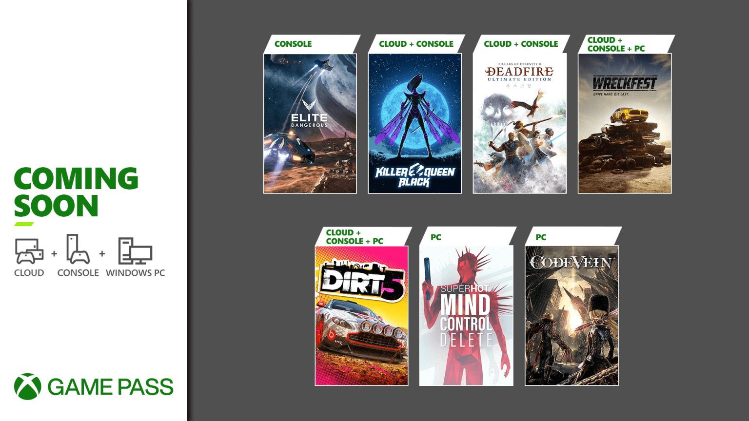 Veja a segunda leva de jogos gratuitos do Xbox Game Pass de fevereiro (Foto: Divulgação/Xbox)