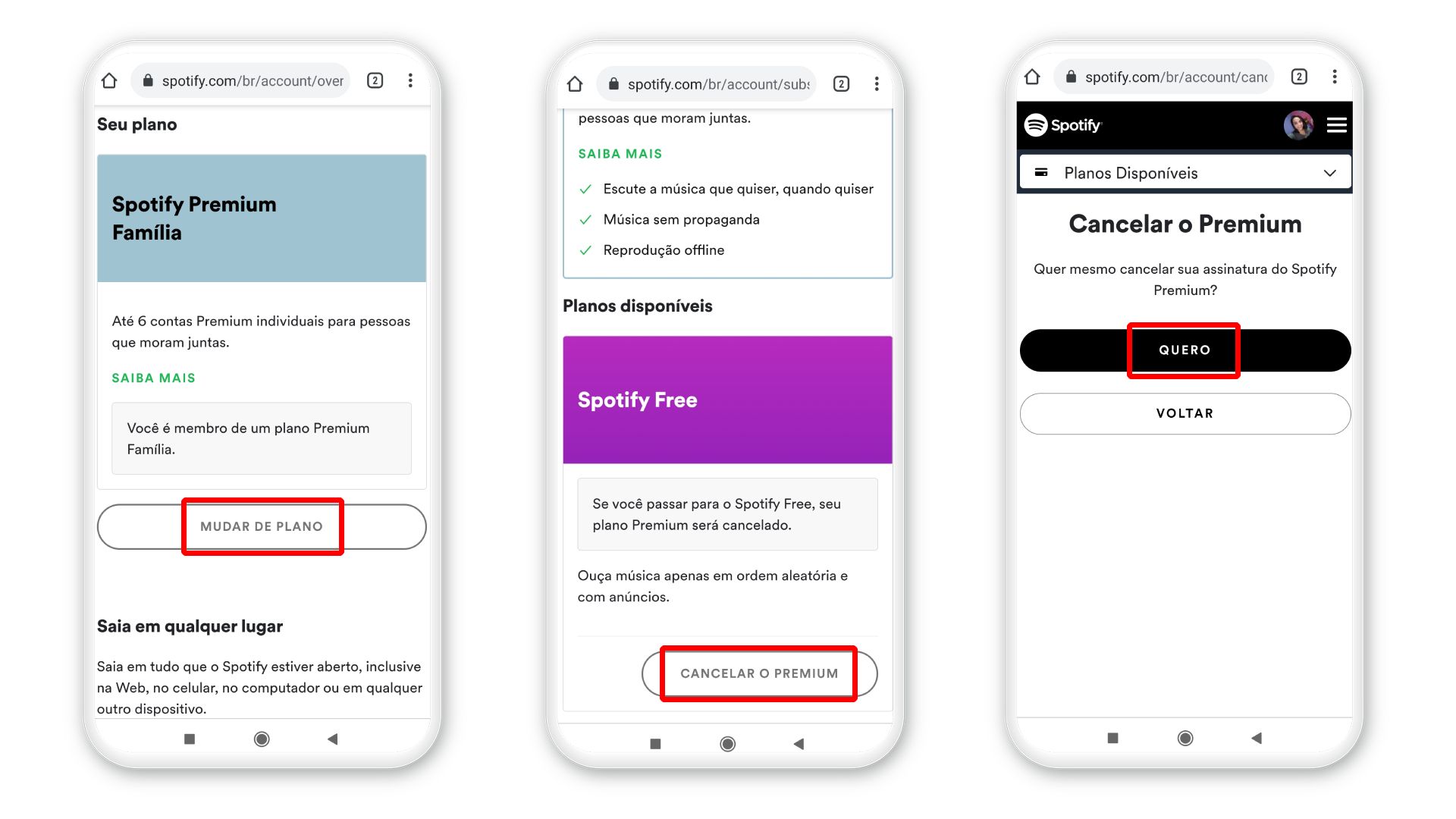 Como cancelar a sua subscrição do Spotify - Sharesub