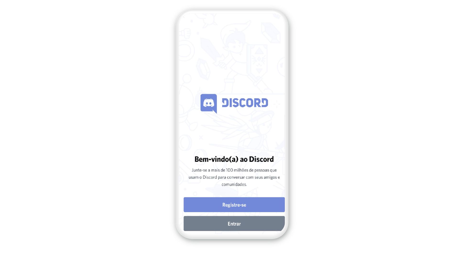 Como usar o Discord no celular