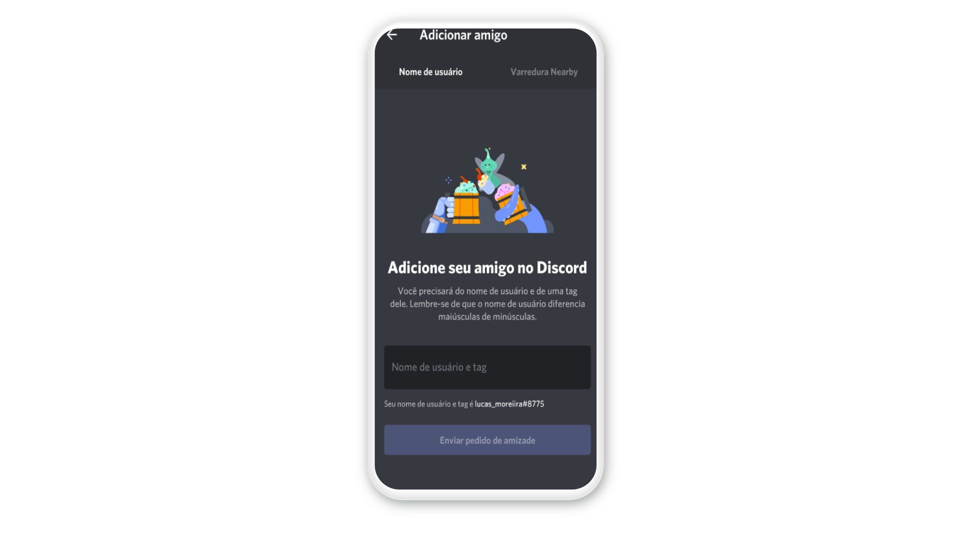 Como adicionar amigos no Discord