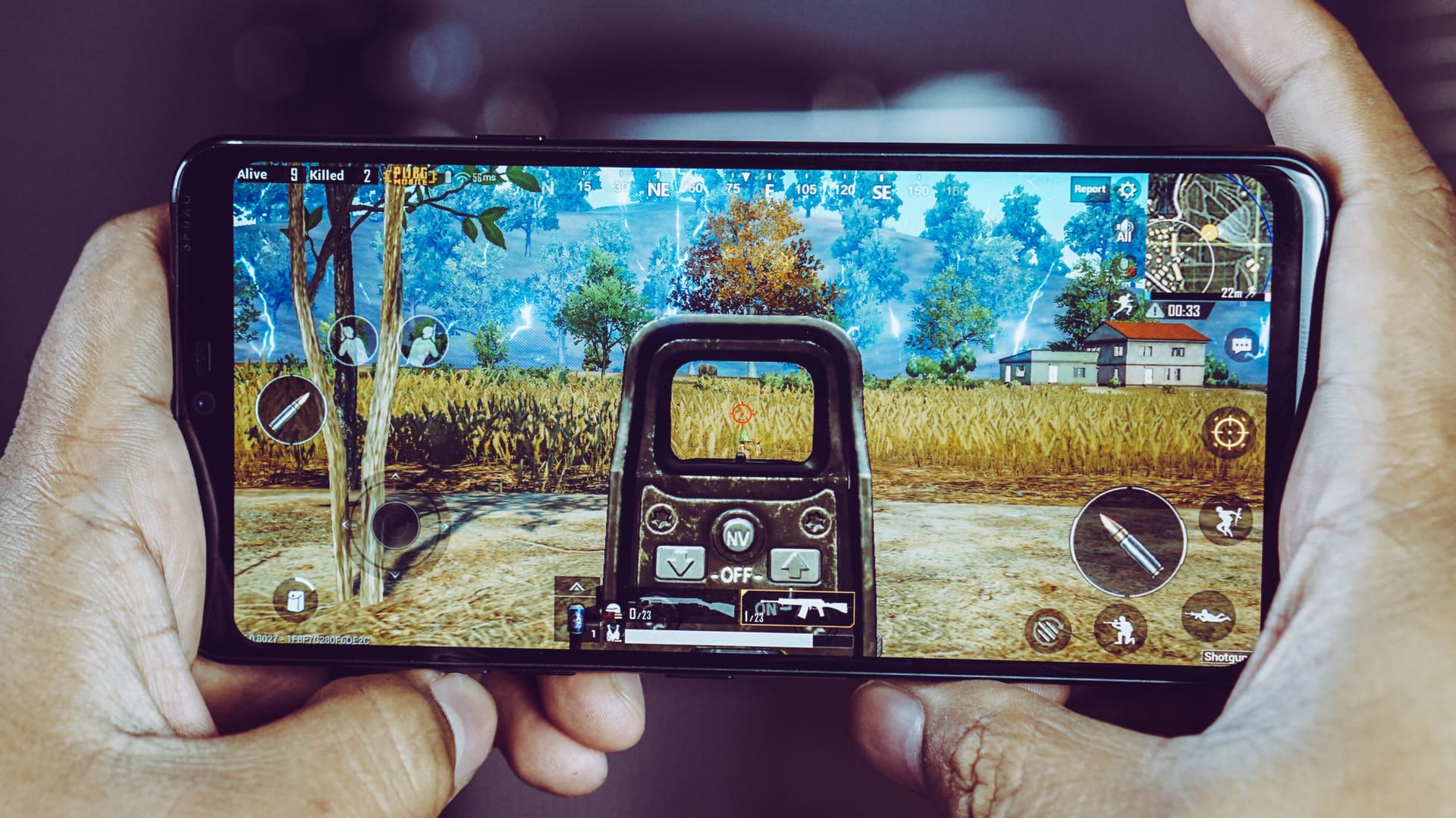 Jogo De Tiro FPS Celular Mobile Bluetooth Brinquedo Iphone