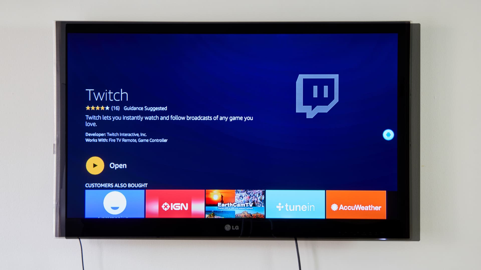 twitch smart tv app