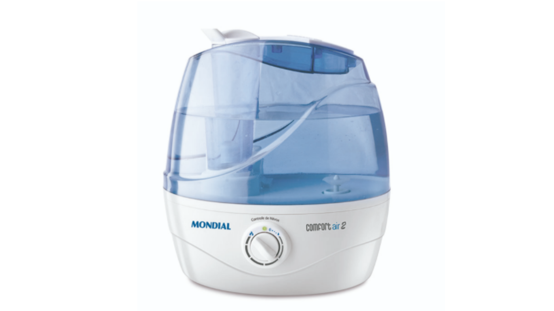 O umidificador de ar Mondial Comfort Air 2 funciona desta maneira. (Imagem: Divulgação/Mondial)