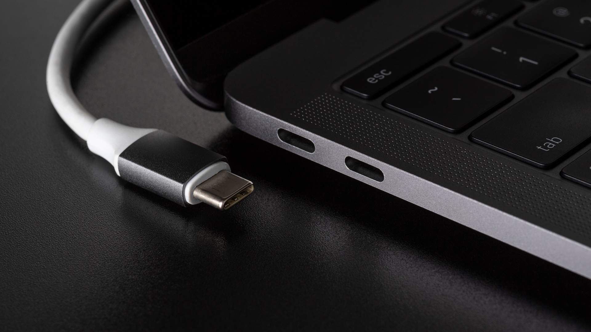 O USB Tipo-C tem sido bastante usado em notebooks compactos e smartphones atuais (Fonte: Shutterstock/kontrymphoto)