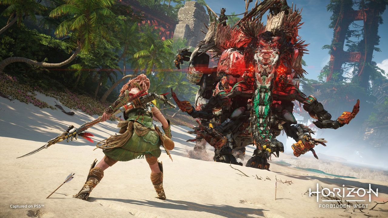 "Horizon Zero Dawn 2" traz novos inimigos e mais recursos na sua jogabilidade (Divulgação / Sony)