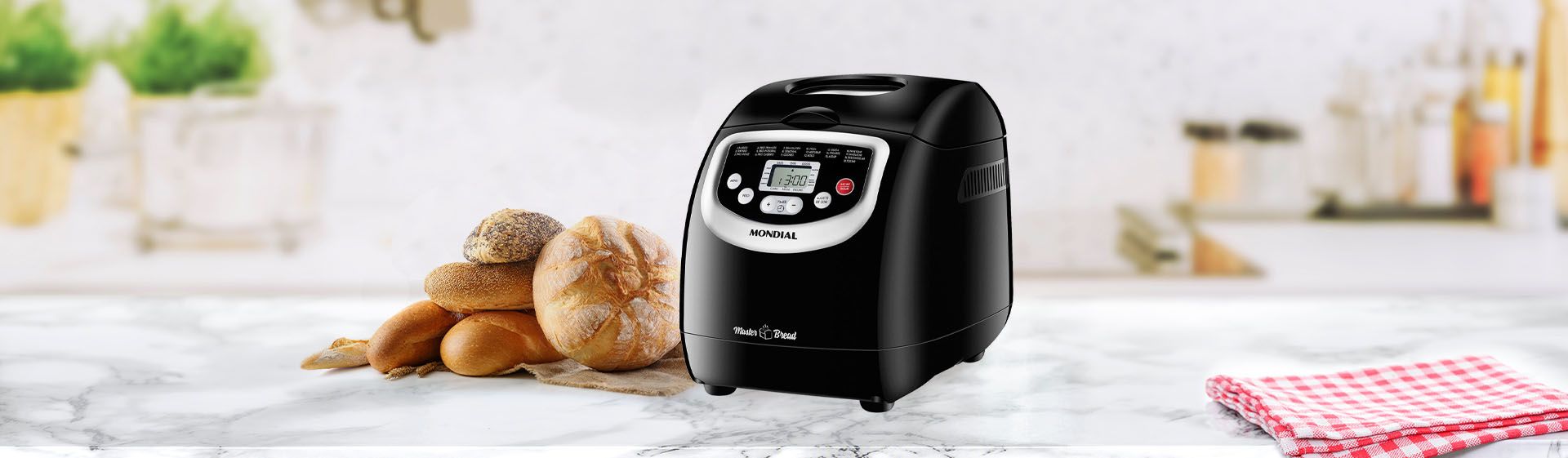 Máquina de pão Mondial Master Bread é boa?