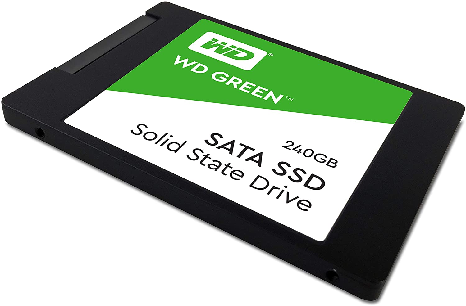 Um dos melhores SSDs de 240GB, o modelo da WD Greeen traz boa velocidade de leitura e gravação (Fonte: Divulgação/WD)