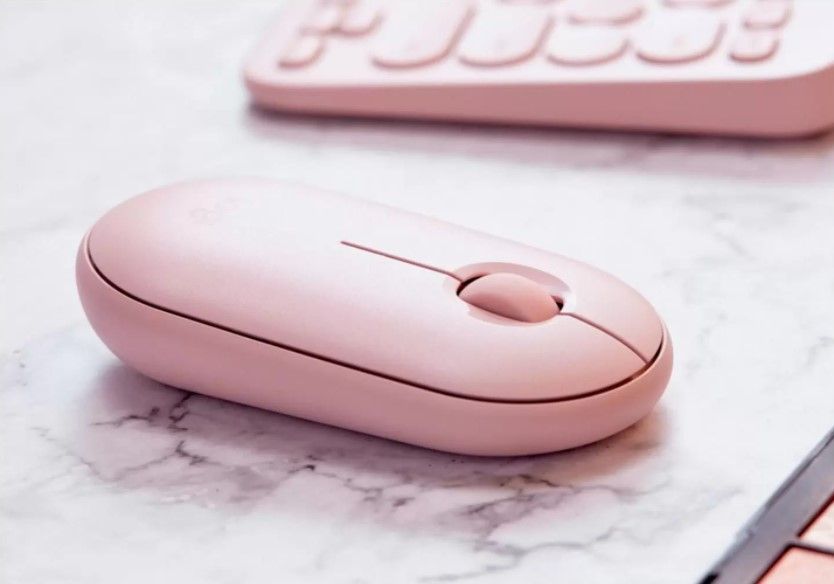 O mouse sem fio rosa da Logitech é indicado para quem quer trabalhar e ser estiloso ao mesmo tempo (Fonte: Divulgação/Logitech)