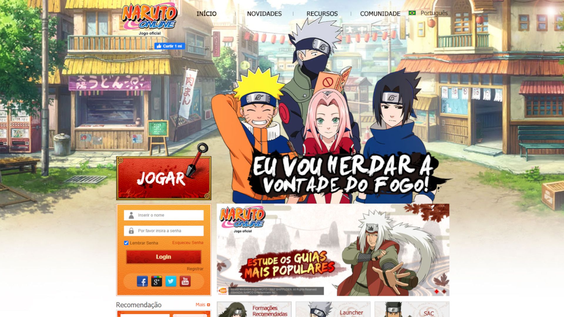 JOGOS DE NARUTO GRÁTIS 