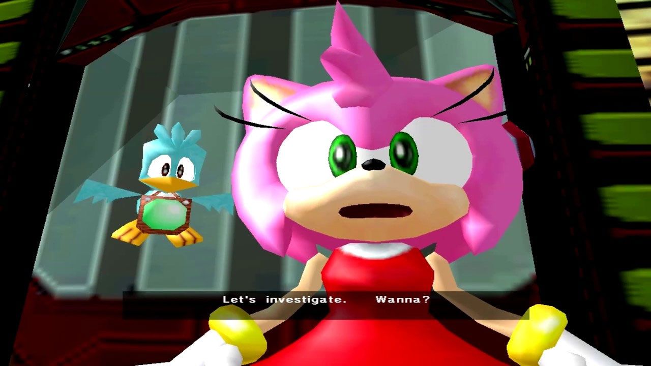 esse é animação da Amy Rose do filme do Sonic 3 o filme