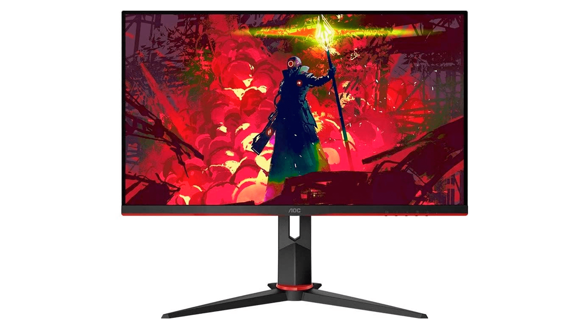 Veja detalhes do monitor gamer IPS 24 AOC Full HD Hero 24G2 (Foto: Divulgação/AOC)