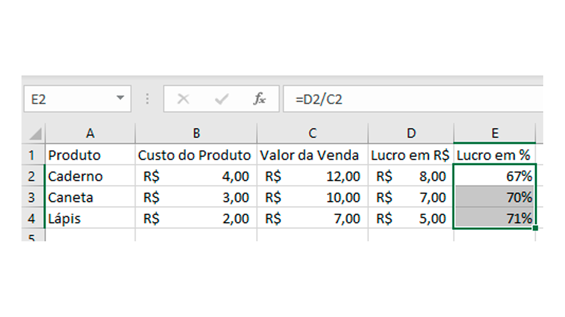 PORCENTAGEM, COMO CALCULAR PORCENTAGEM