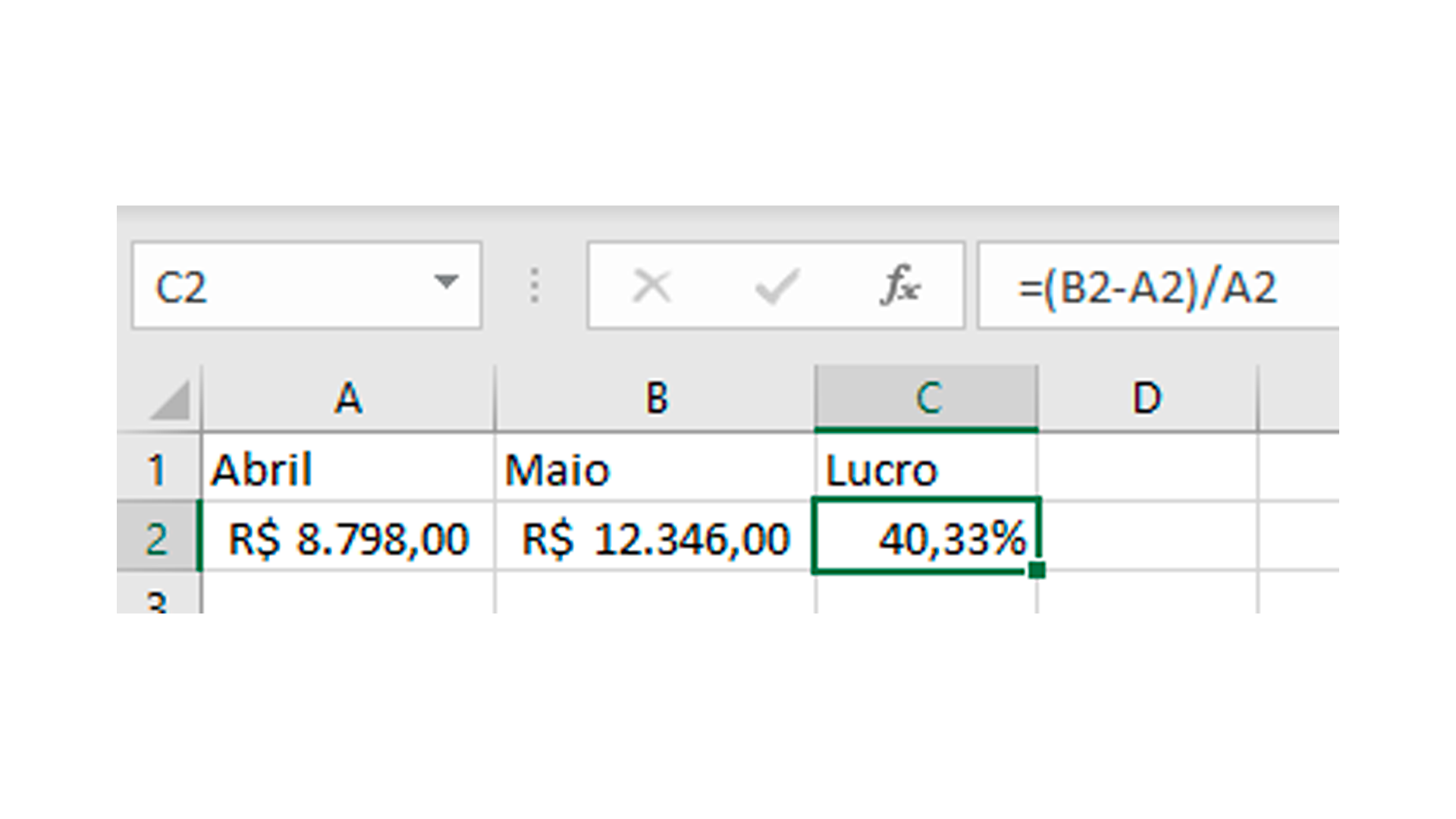 Como Calcular Aumento Percentual No Excel My Xxx Hot Girl