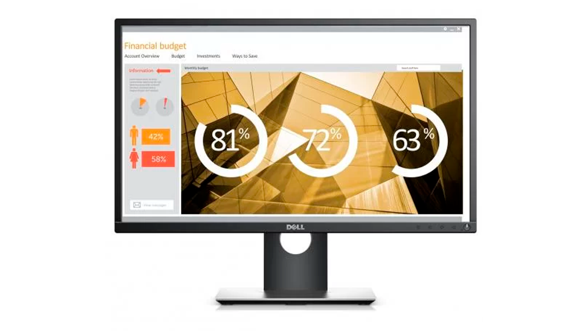 Indicado para o trabalho, o monitor IPS 24 polegadas Dell Full HD P2419H é uma boa opção (Foto: Divulgação/Dell)