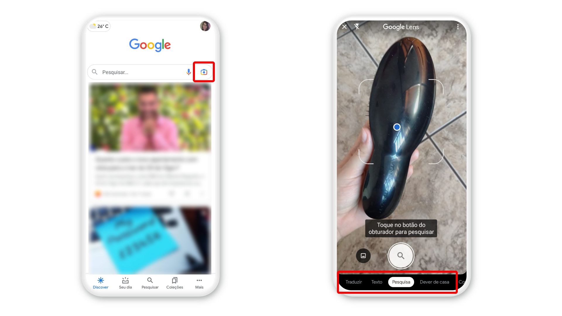 Google Lens pesquisará qualquer imagem e vídeo da tela do