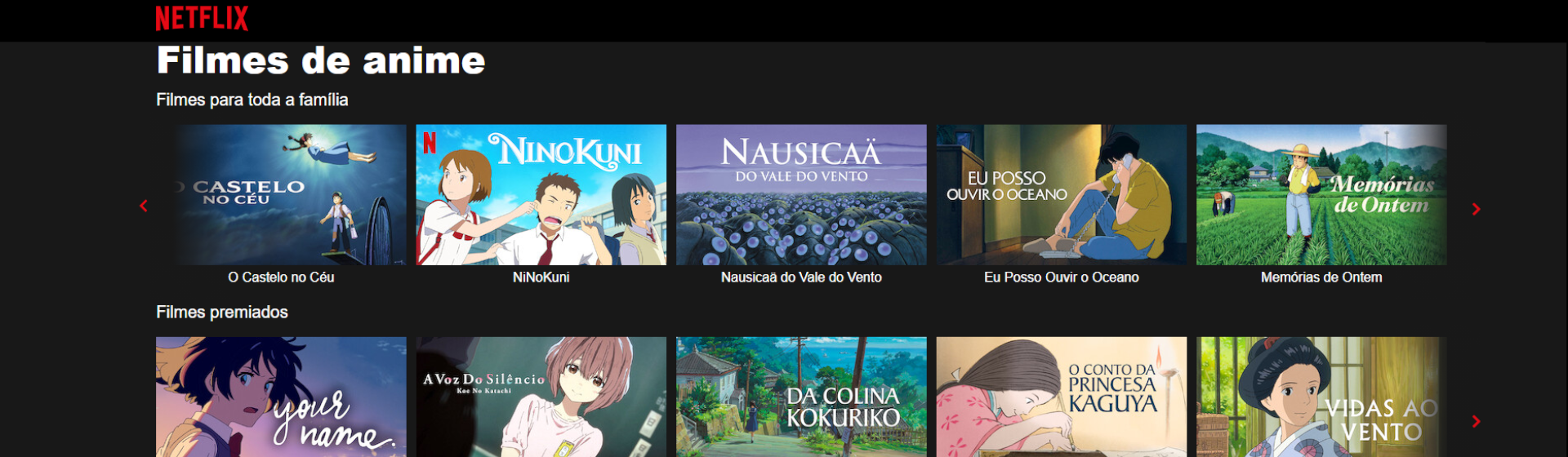 8 filmes de anime para assistir na Netflix