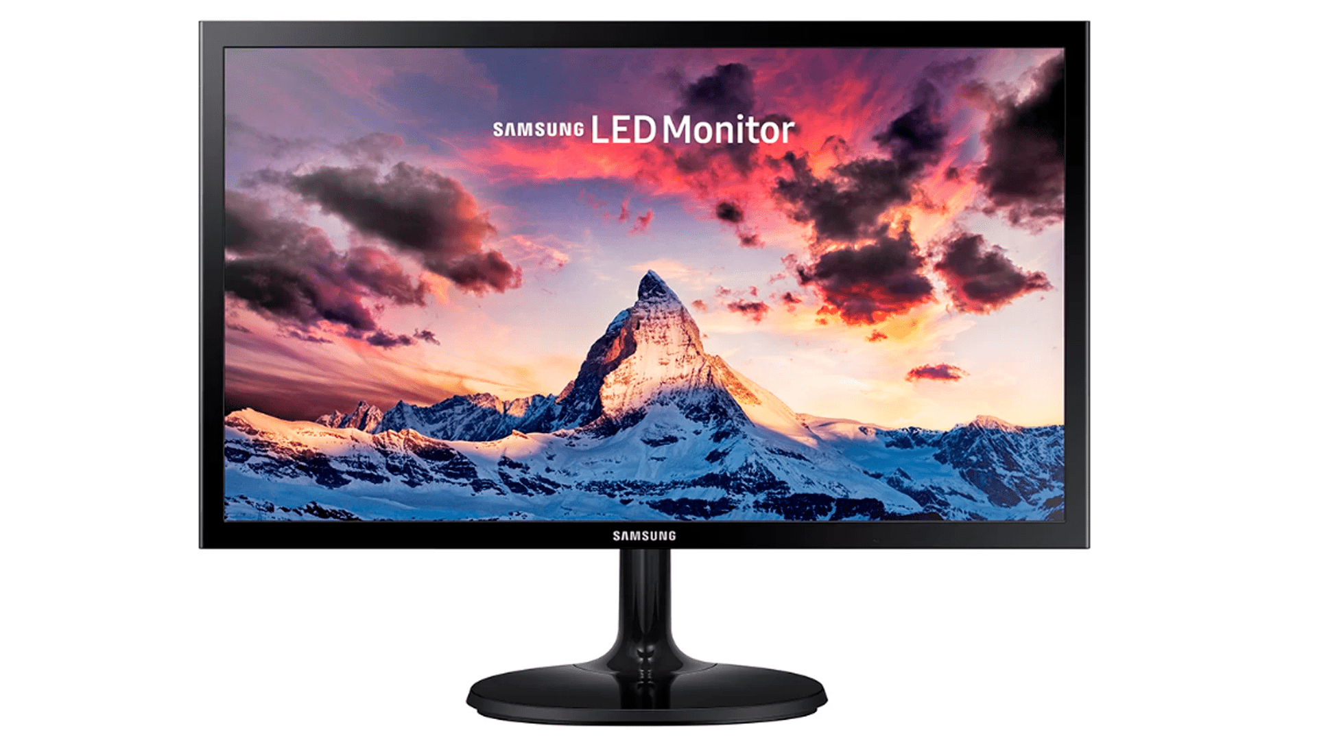 Com design slim o Monitor LED 22" Samsung Full HD LS22F350 chama atenção (Foto: Divulgação/Samsung)