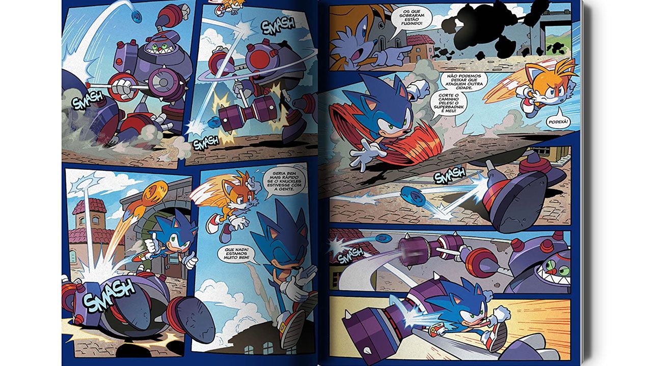 O mais veloz que há - Sonic Team 