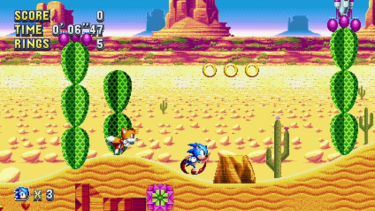 GamePlay Sonic Mania Jogo Leve Para PC FRACO 