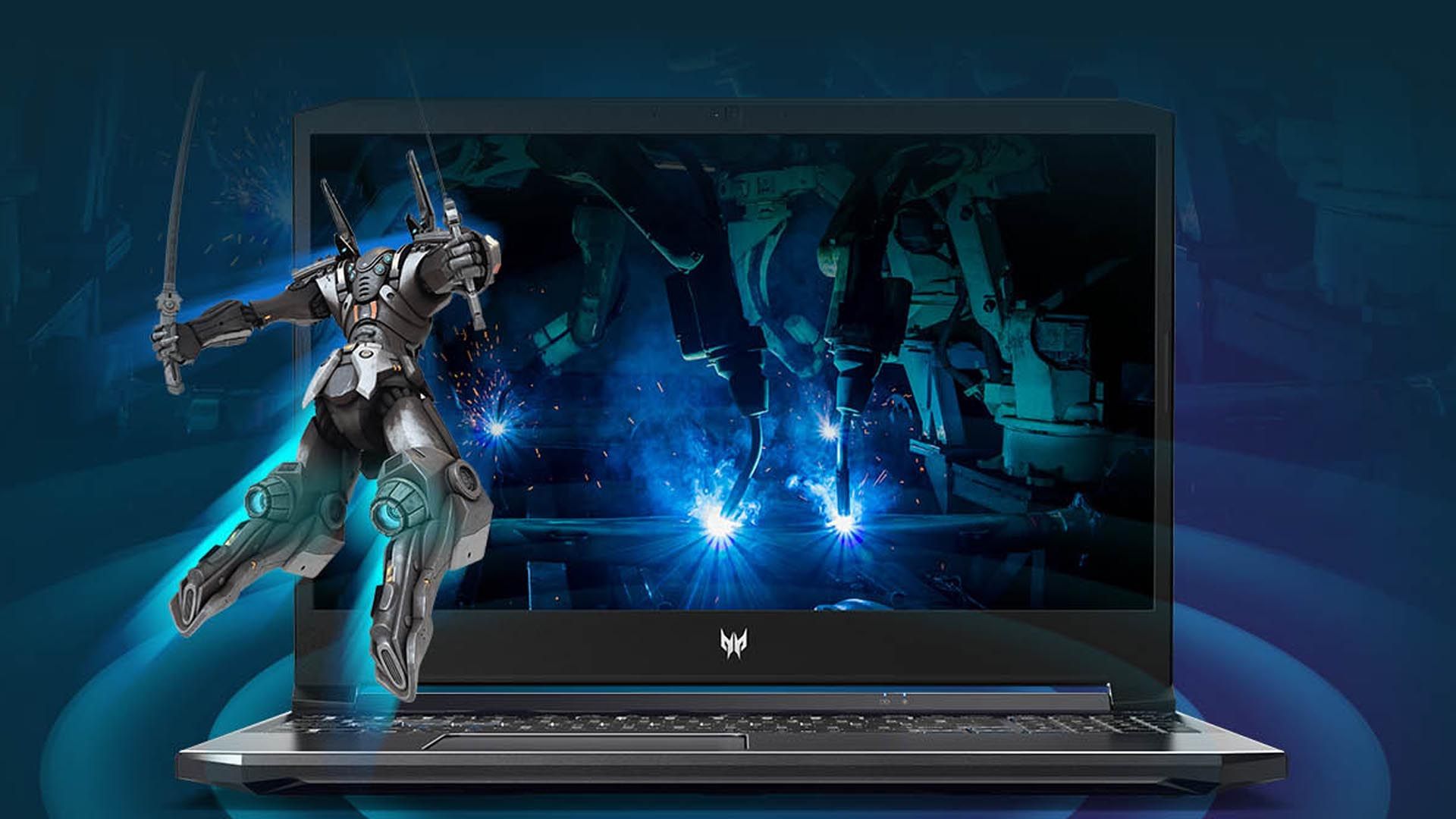 Jogo rodando no Acer Predator Helios 300
