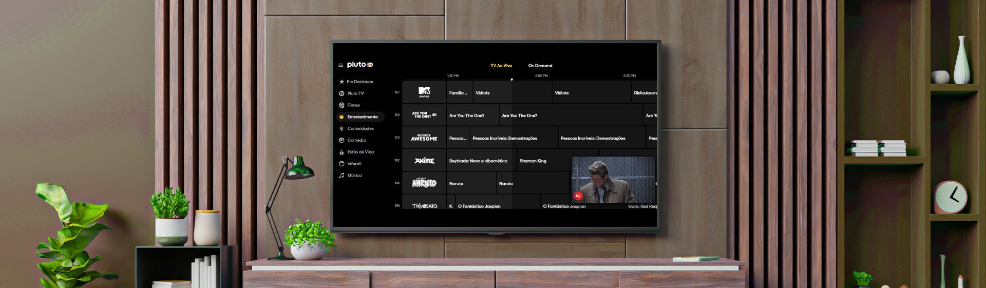 NOVO PLUTO TV! Como assistir PlutoTV GRÁTIS no Celular, SmartTV e  Computador 