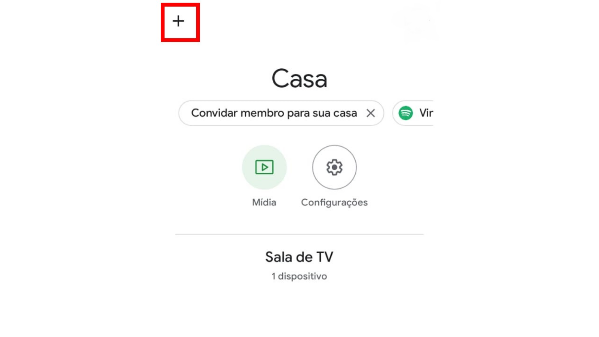 Primeiro passo para configurar Chromecast. (Imagem: Captura de tela/Chromecast)