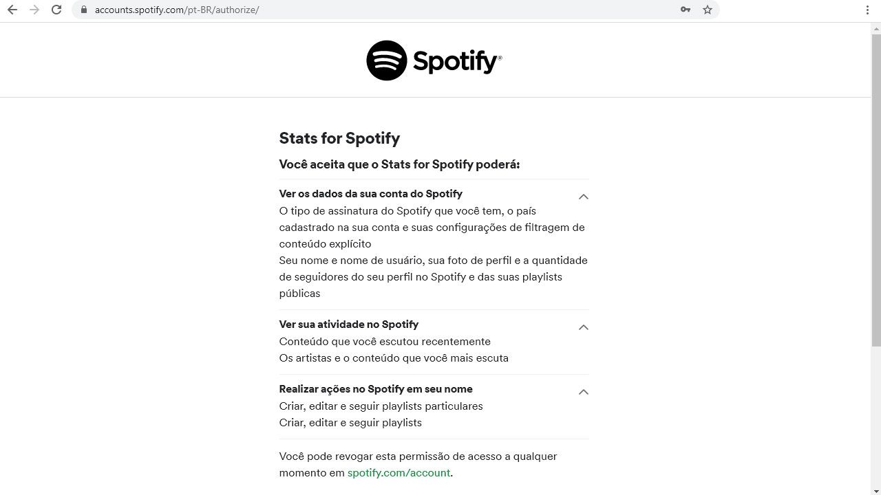 stats for spotify