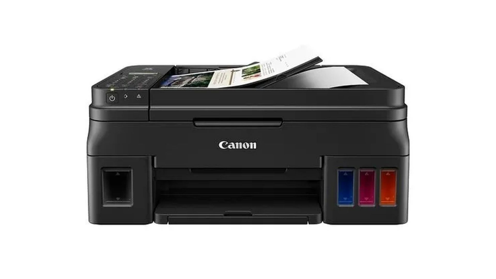 A impressora bulk ink Canon Mega Tank G4110 tem um excelente custo-benefício (Divulgação/ Canon)