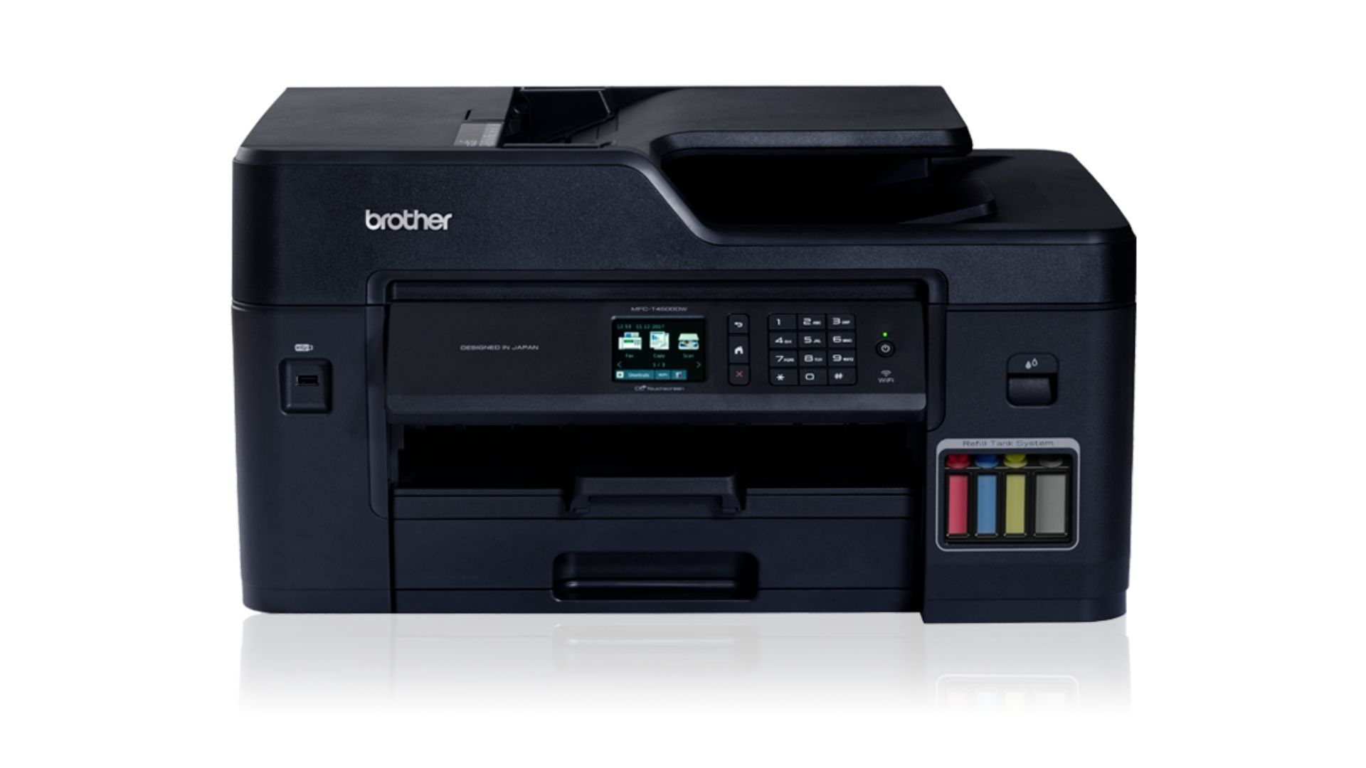 A impressora bulk ink Brother MFC T4500DW é ideal para quem tem alto volume de impressões (Divulgação/ Brother)