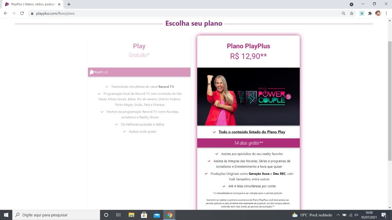 PlayPlus STREAMING oficial da RECORD